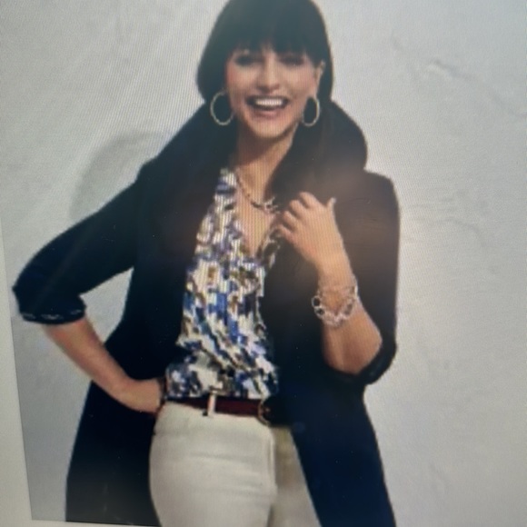 CAbi Pose Ruffle collar Jacket - Picture 2 of 3